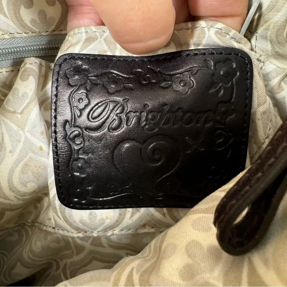 Brighton black leather